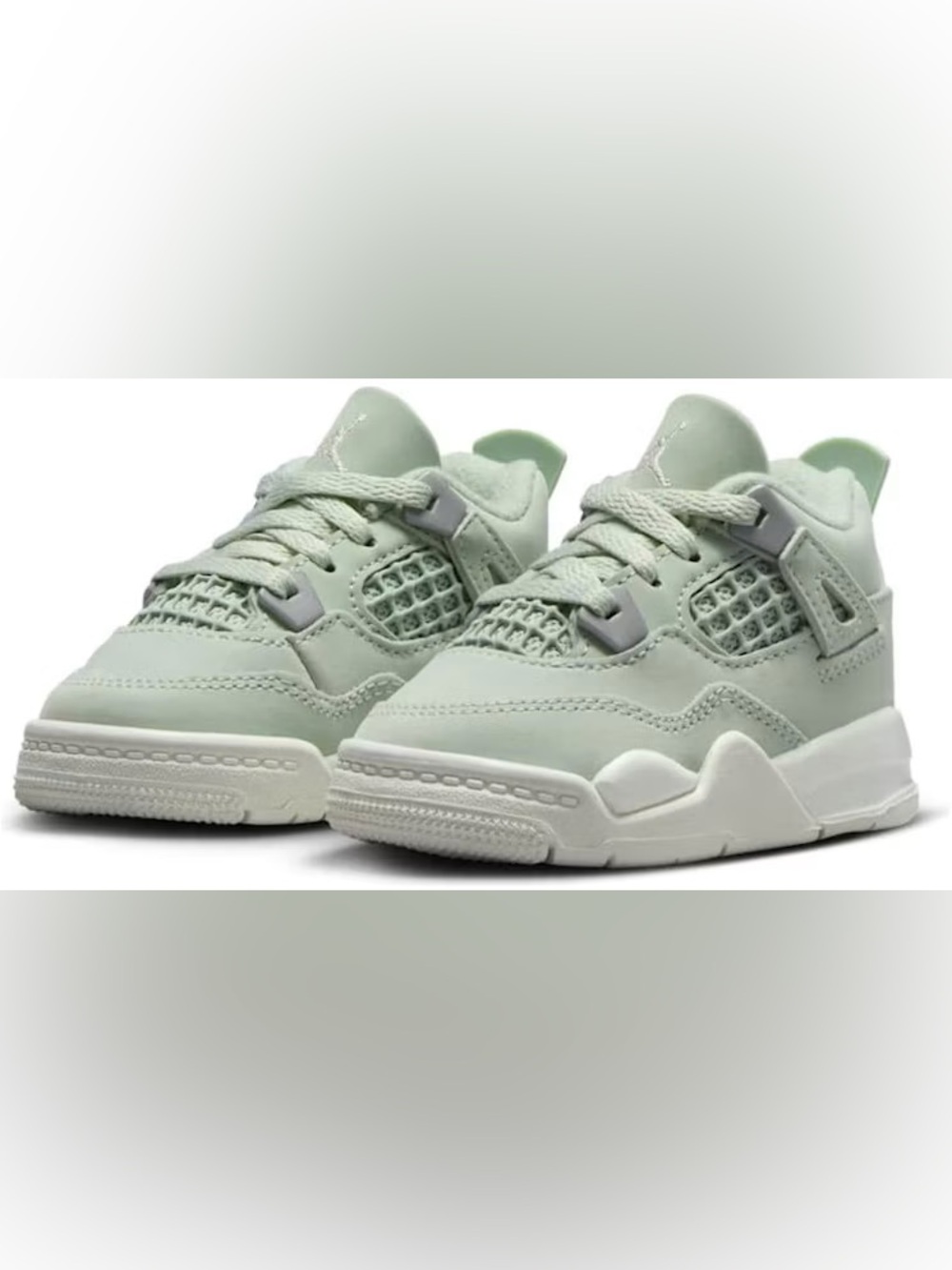 Toddler Nike Air Jordan 4 Retro Seafoam Sail
